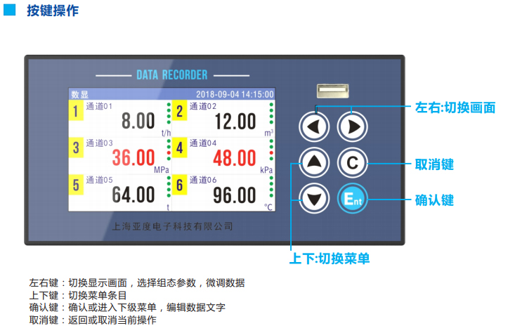 1路压力记录仪